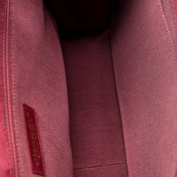 Chanel classic flap suede reissue burgundy  quilted shoulder bag handbag - Picture 4 of 4